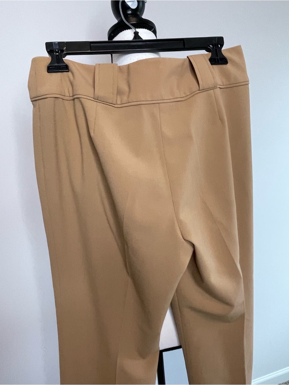 Etcetera Camel color dress pants in a size 6 career office business modest flare - Picture 9 of 12